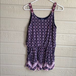 Printed romper “GIRLS” XL